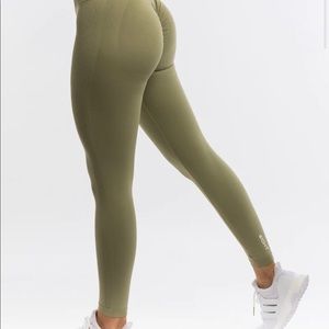 Echt Arise Scrunch Leggings Khaki Medium